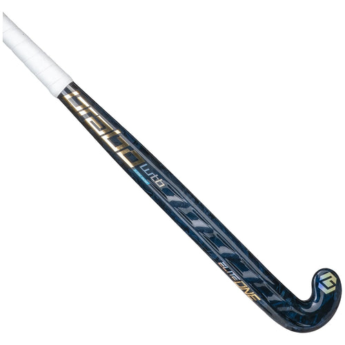 Brabo Elite 1 WTB Forged Carbon Low Bow Hockey Stick Outdoor Navy-Gold 01