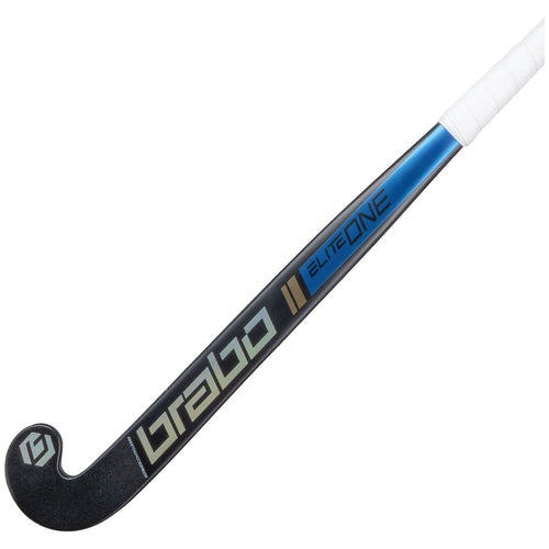 Brabo Elite 1 WTB Forged Carbon Low Bow Hockey Stick Outdoor Navy-Gold 02