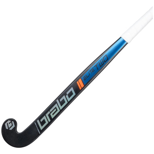 Brabo Elite 2 WTB Forged Carbon Low Bow Hockey Stick Outdoor Navy-Orange 02
