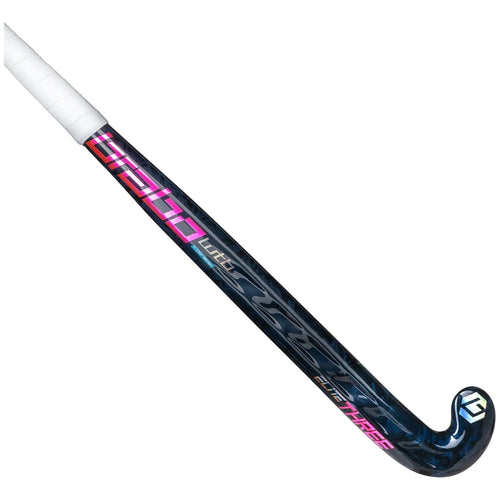 Brabo Elite 3 WTB Forged Carbon Low Bow Hockey Stick Outdoor Navy-Pink 01
