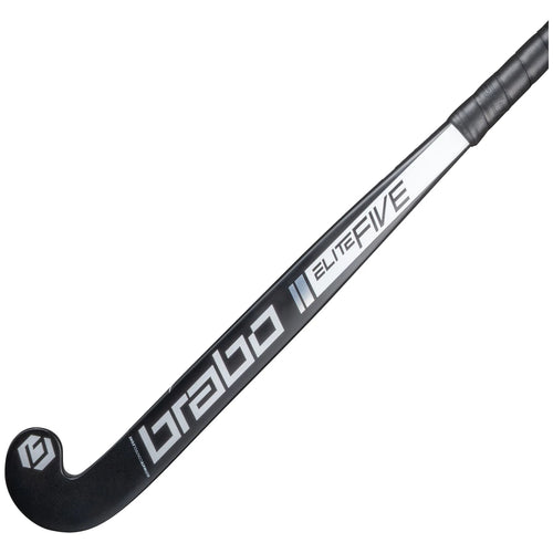 Brabo Elite 5 Carbon WTB Classic Curve Hockey Stick Outdoor Black-White 02