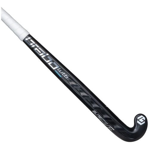 Brabo Elite 5 Carbon WTB Low Bow Hockey Stick Outdoor Black-White 01
