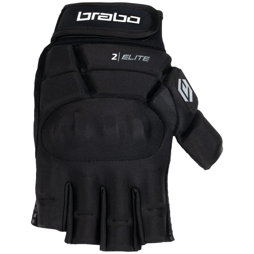 Brabo Elite Pro Player Glove Right Hand Black-Grey 01