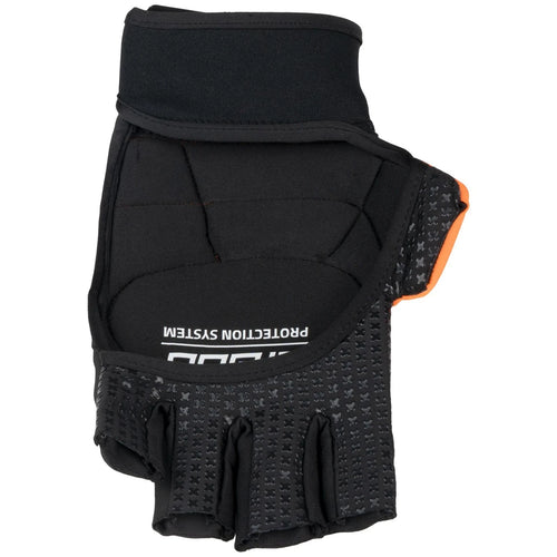 Brabo Elite Pro Player Glove Without Thumb Orange-Grey 02