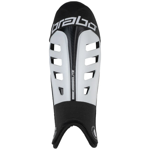 Brabo Elite Shinguard White-Black 01