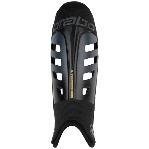 Brabo Elite Shinguard Black-Gold 02