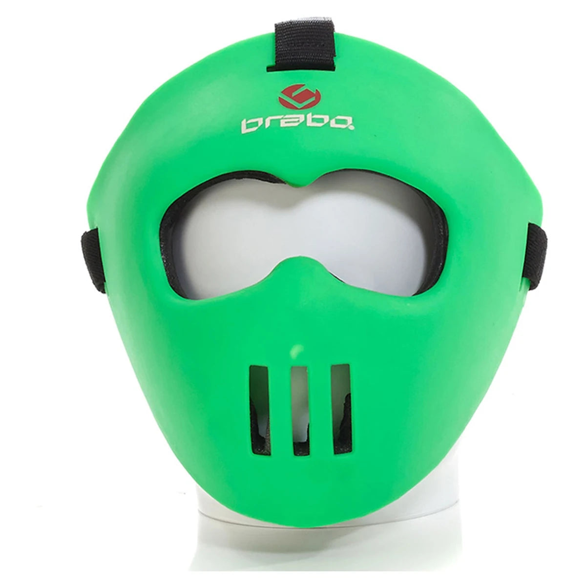 Brabo Face Mask Junior Lime-Green 04