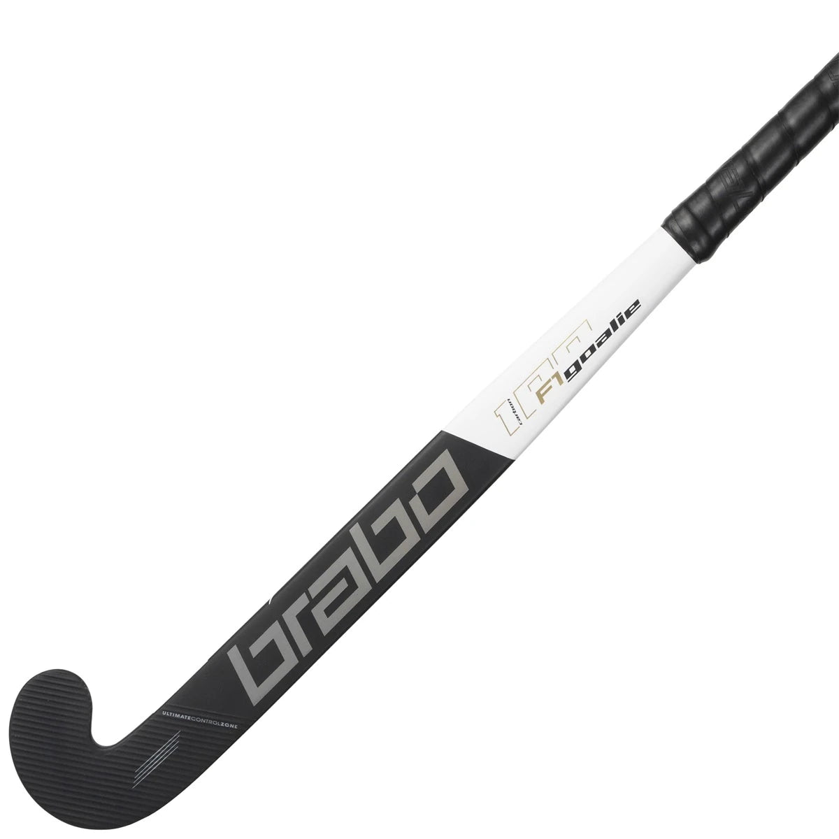 Brabo Goalie F1 Hockey Stick Outdoor Black-Gold 02