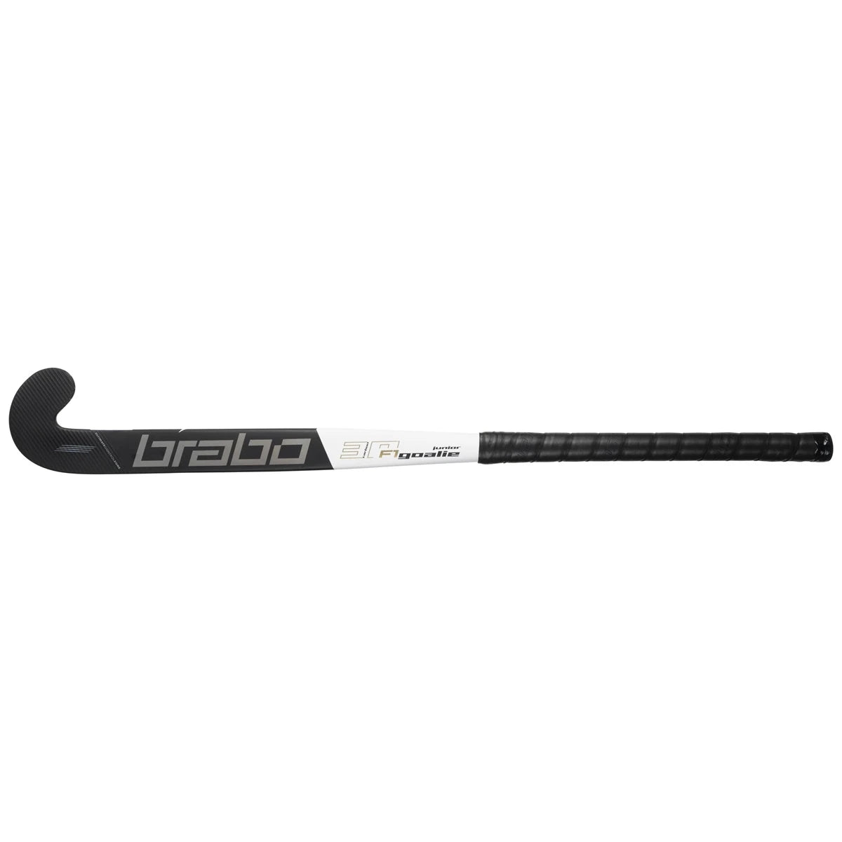 Brabo Goalie F1 Junior Hockey Stick Outdoor Black-Gold 04