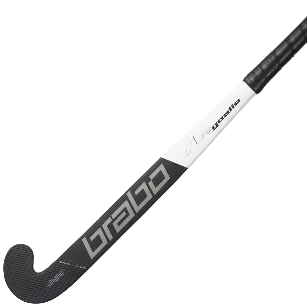 Brabo Goalie F2 Hockey Stick Outdoor Black-Silver 02