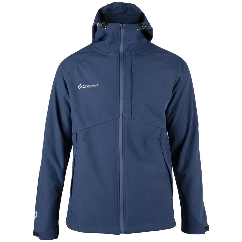 Brabo Men F1 Softshell Jacket Navy 01