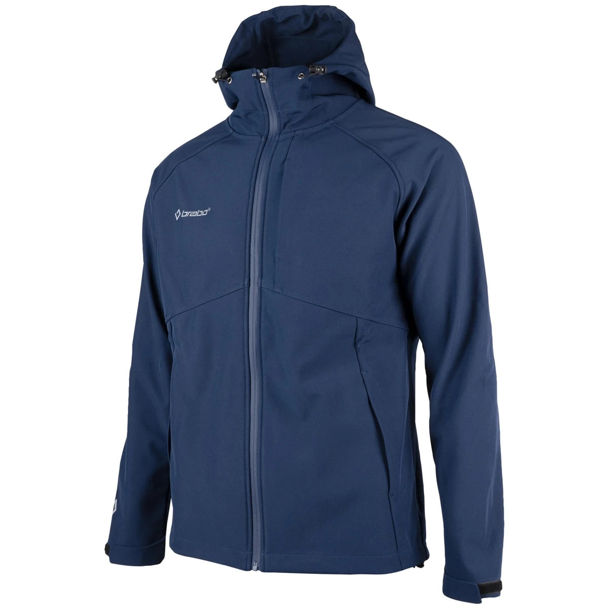 Brabo Men F1 Softshell Jacket Navy 02