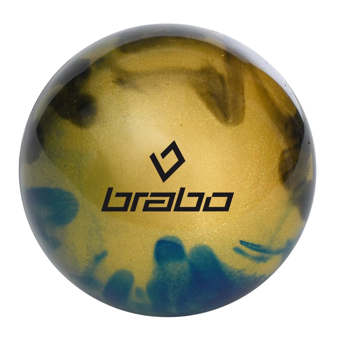 Brabo Swirl Balls Gold-Blue-Swirl 01