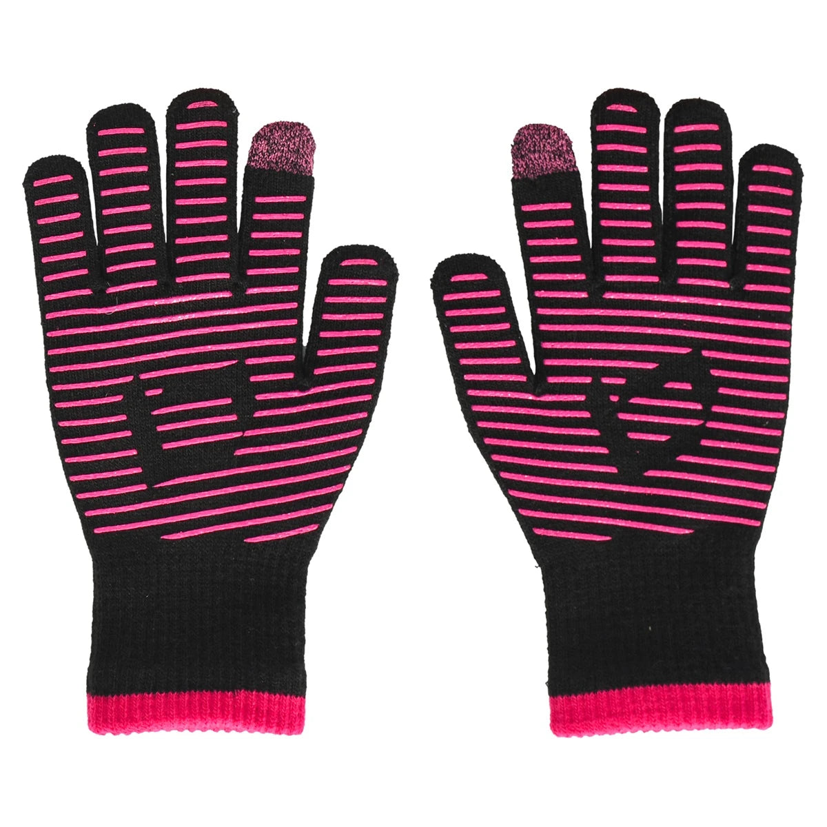 Brabo Wintergloves Swipe Black-Pink 05