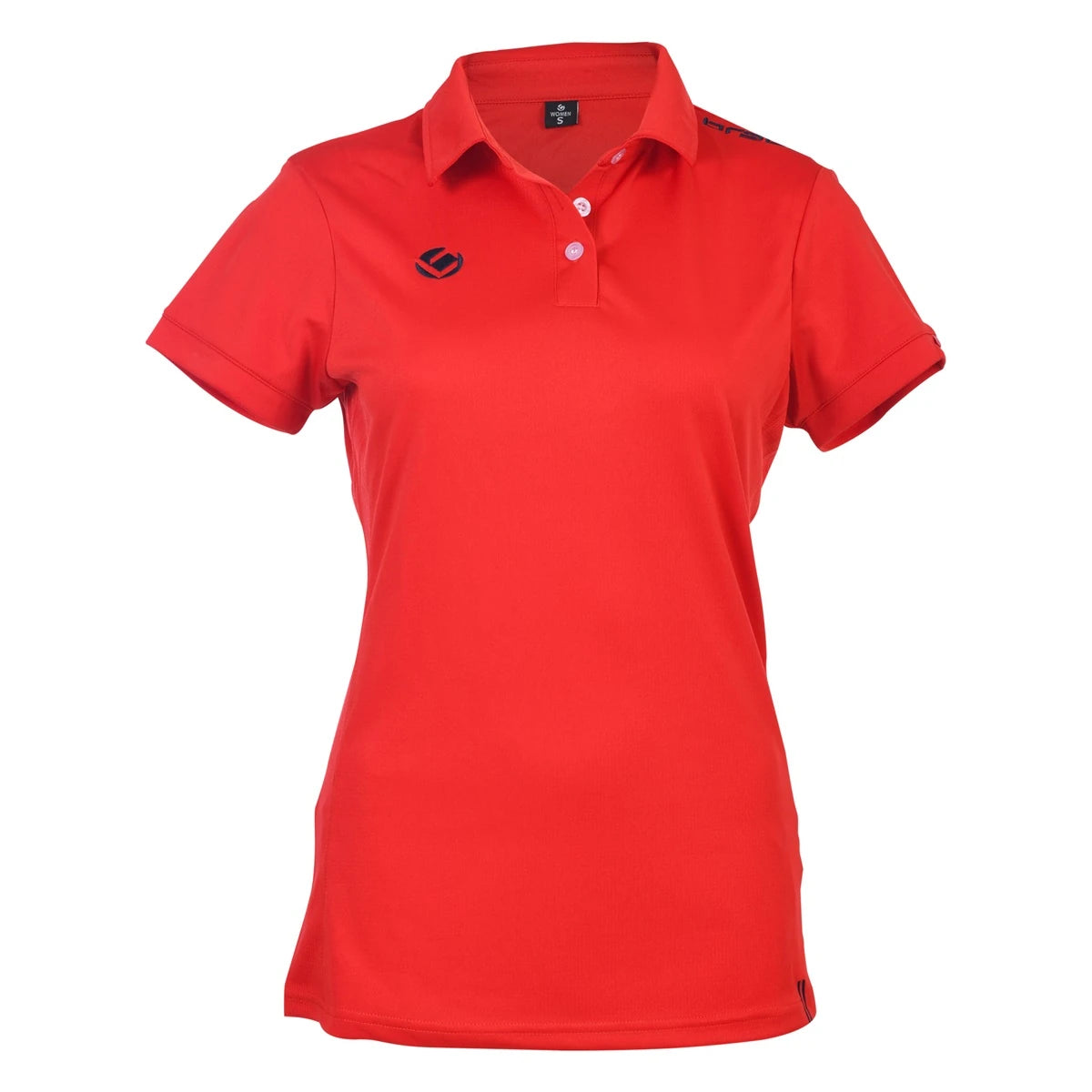 Brabo Womens Polo Red 01