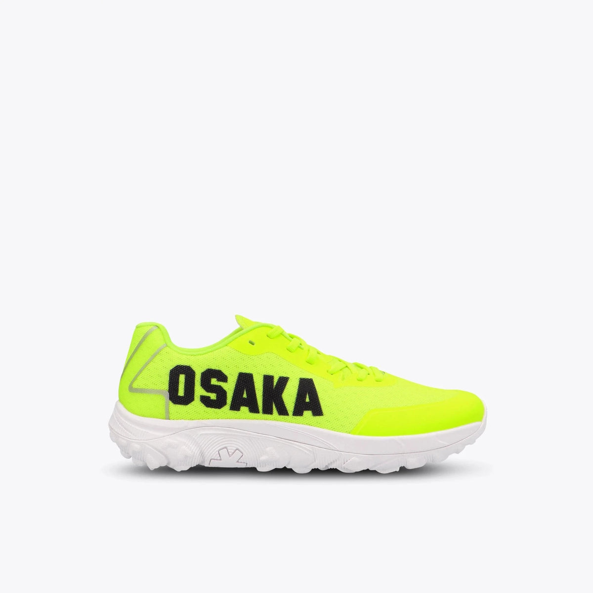 Osaka KAI Mk1 Pro Tour Hockey Shoe Fluorescent Lime / White-Neon Flare Fluorescent Lime 01