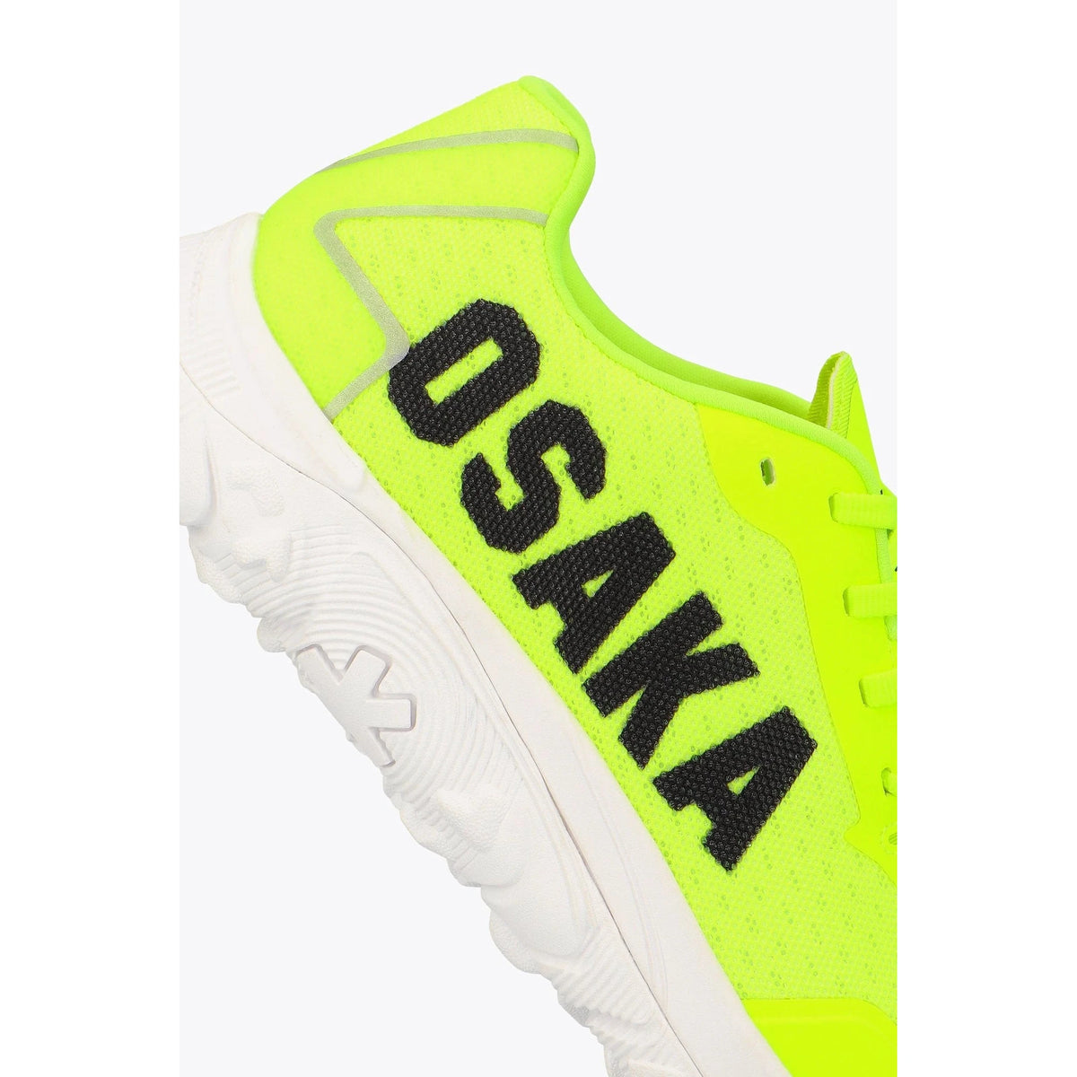 Osaka KAI Mk1 Pro Tour Hockey Shoe Fluorescent Lime / White-Neon Flare Fluorescent Lime 02
