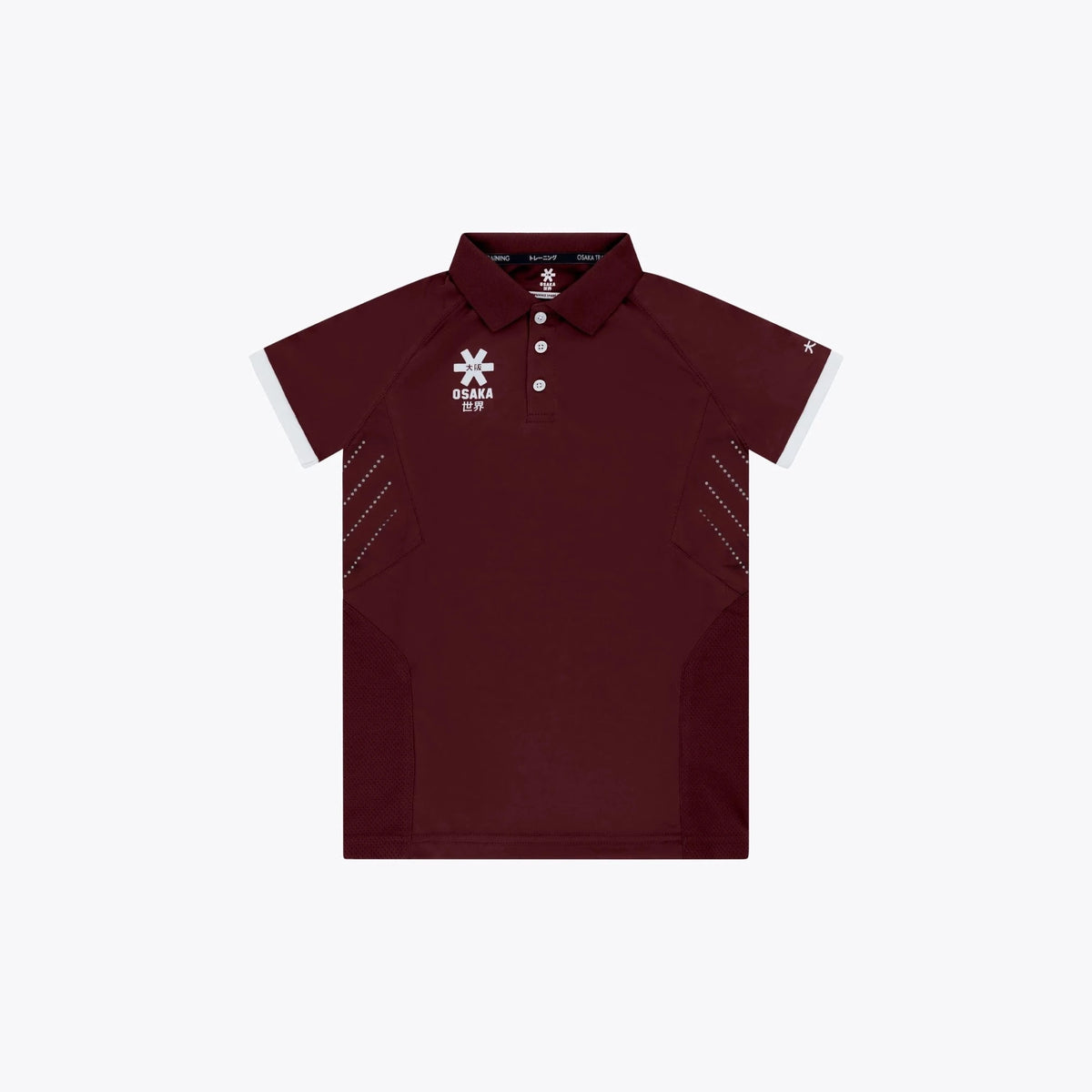 Osaka Kids Polo Jersey Bordeaux 06