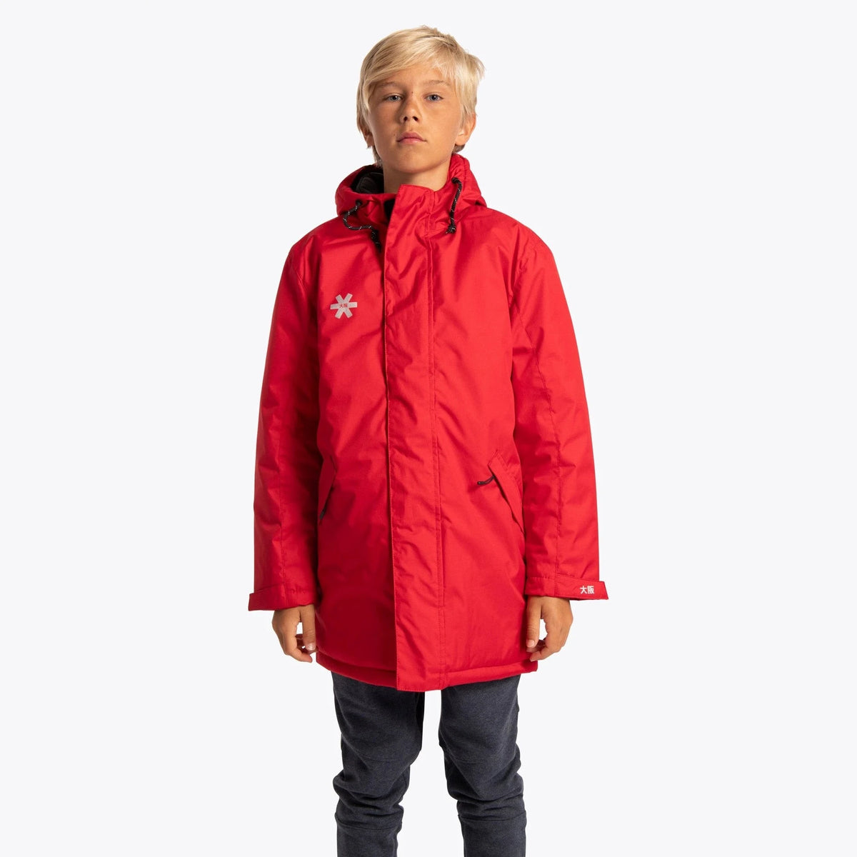 Osaka Kids Stadium Jacket Red 09