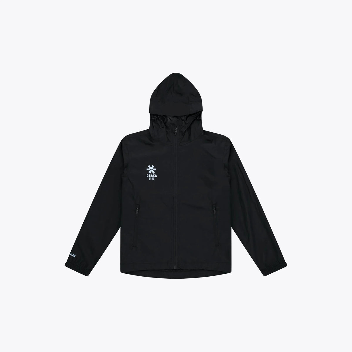 Osaka Kids Training Rain Jacket Black 02