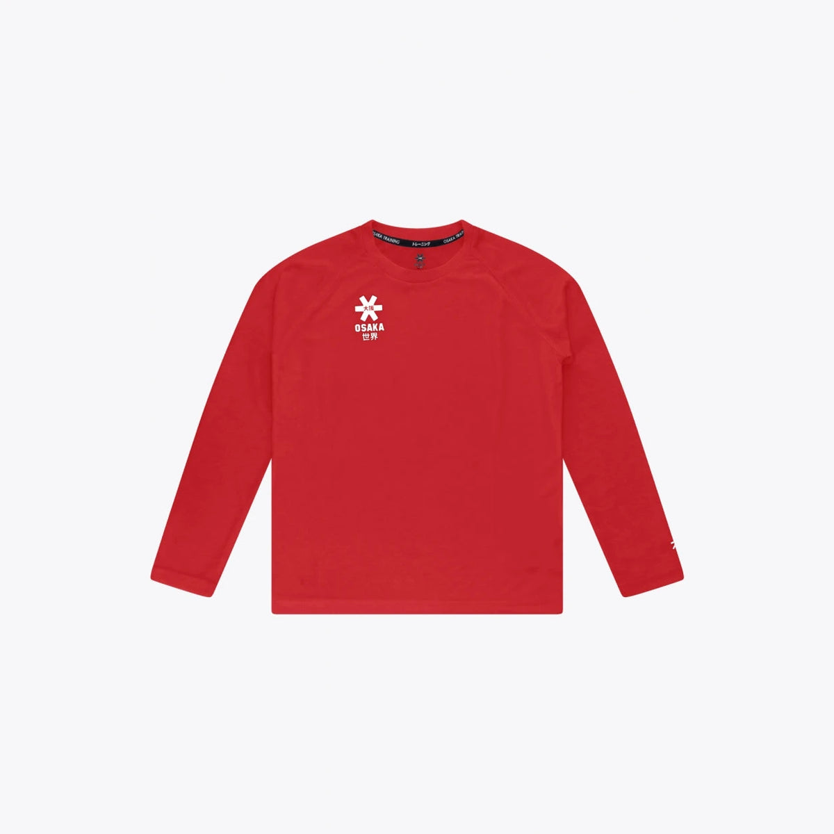 Osaka Kids Training Tee Long Sleeve Red 25