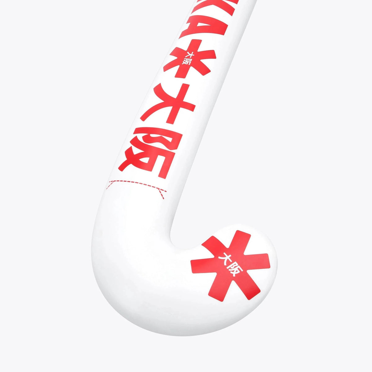 Osaka Low Bow Advanced 25 Hockey Stick Outdoor Pompeian Red 03