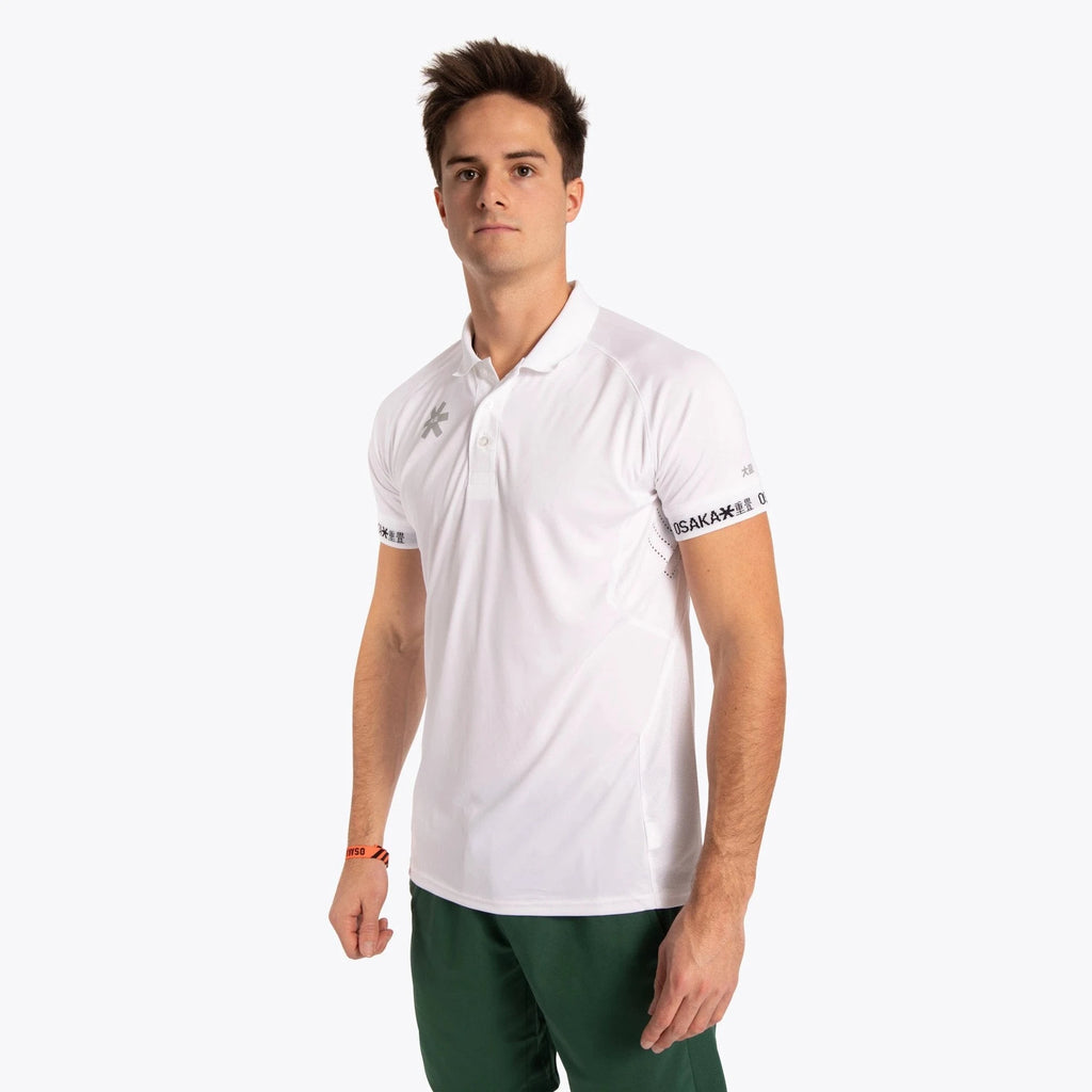 Osaka Men Polo Jersey White 04