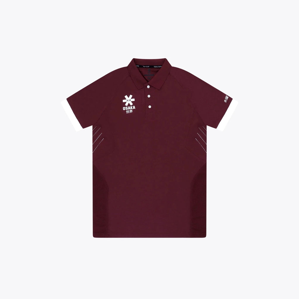 Osaka Men Polo Jersey Bordeaux 08
