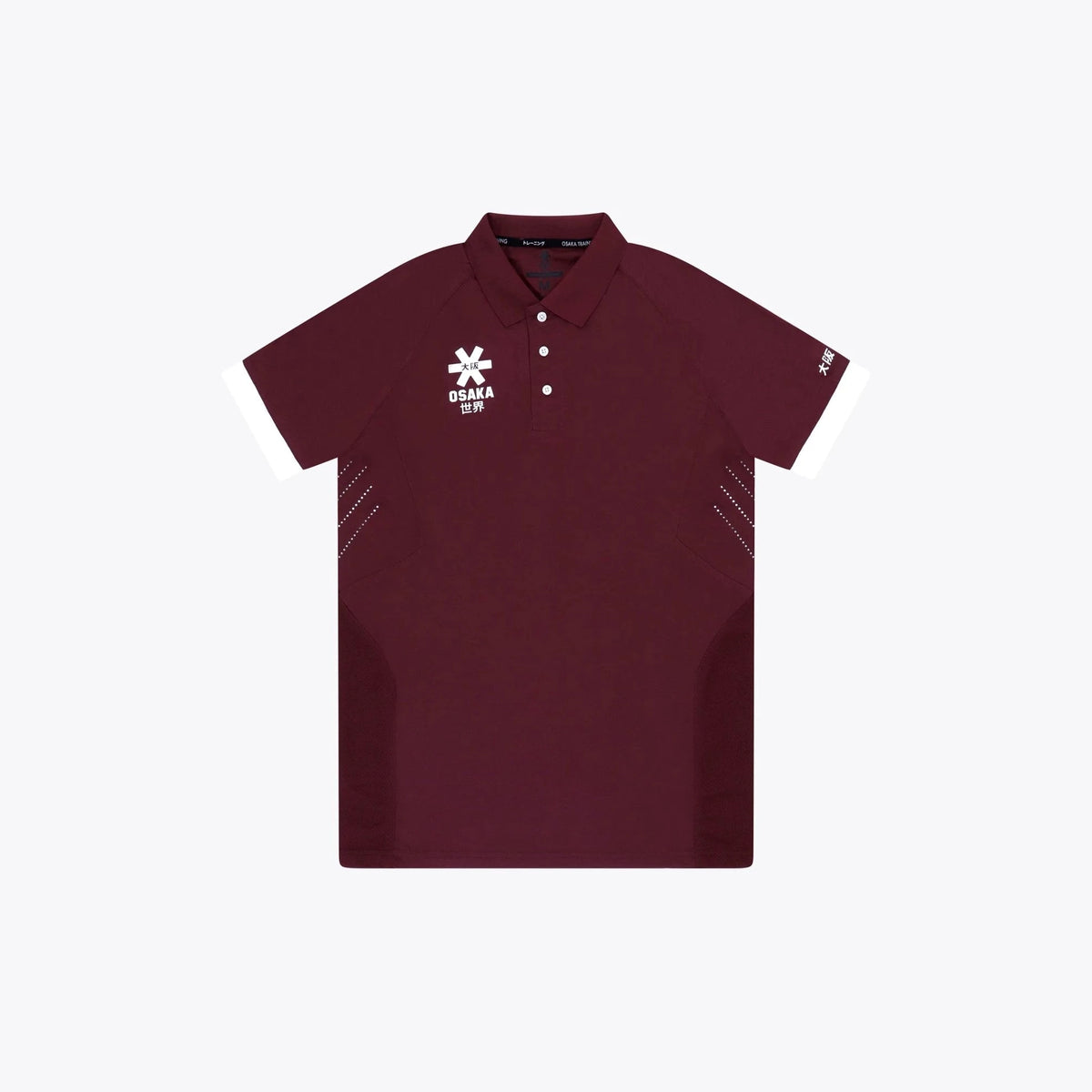 Osaka Men Polo Jersey Bordeaux 08