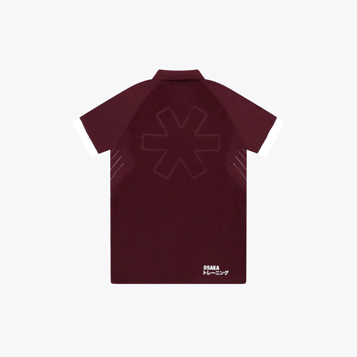 Osaka Men Polo Jersey Bordeaux 09