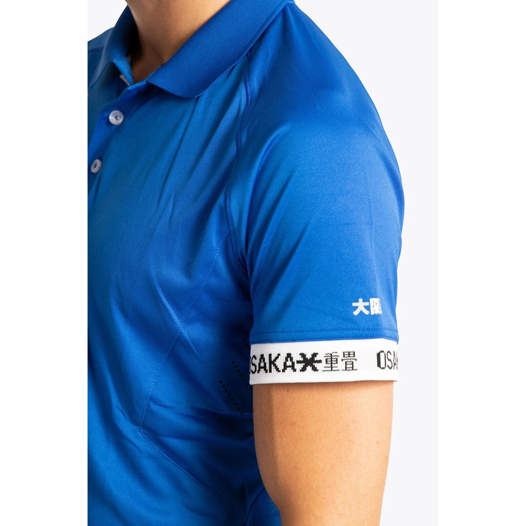 Osaka Men Polo Jersey Royal-Blue 16