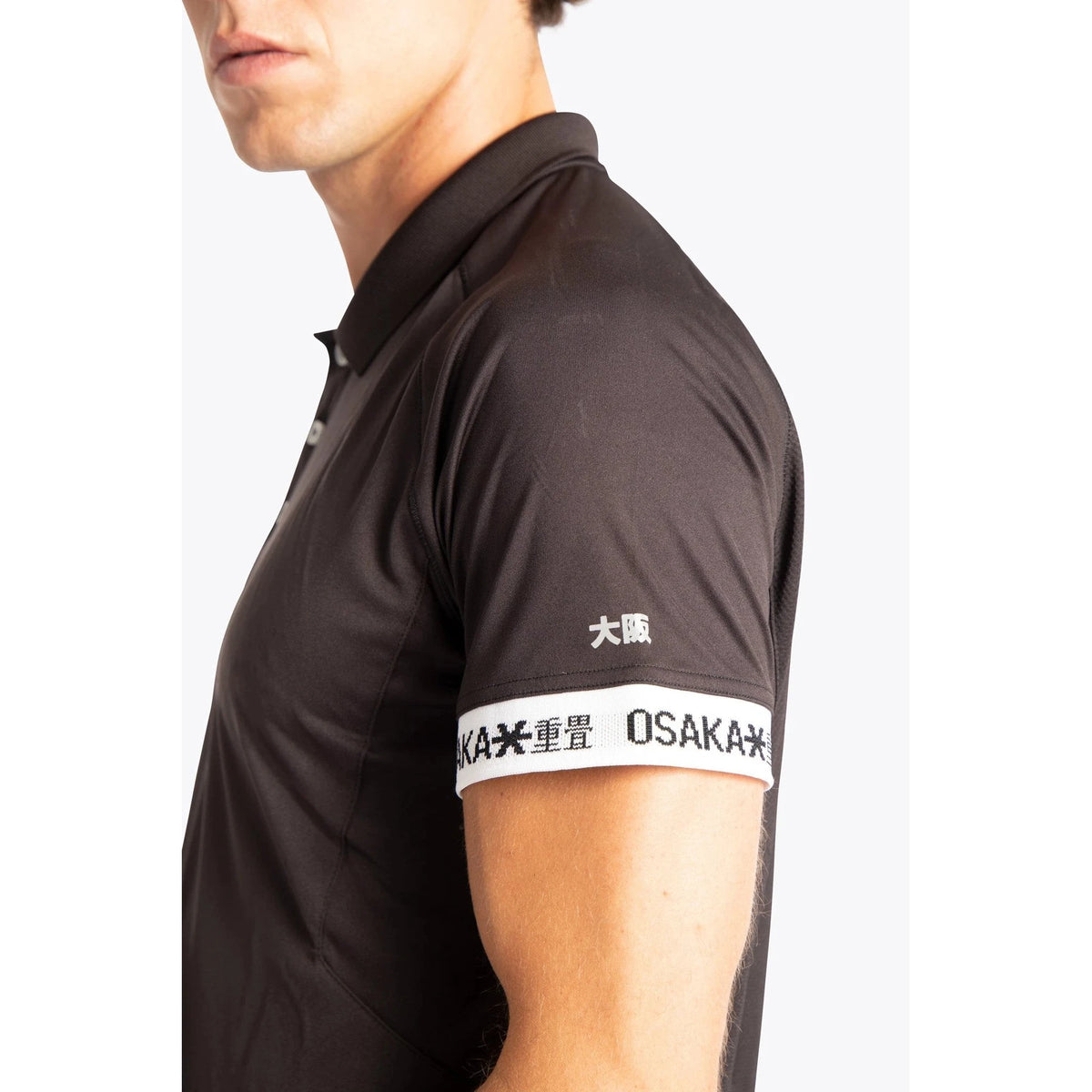 Osaka Men Polo Jersey Black 22