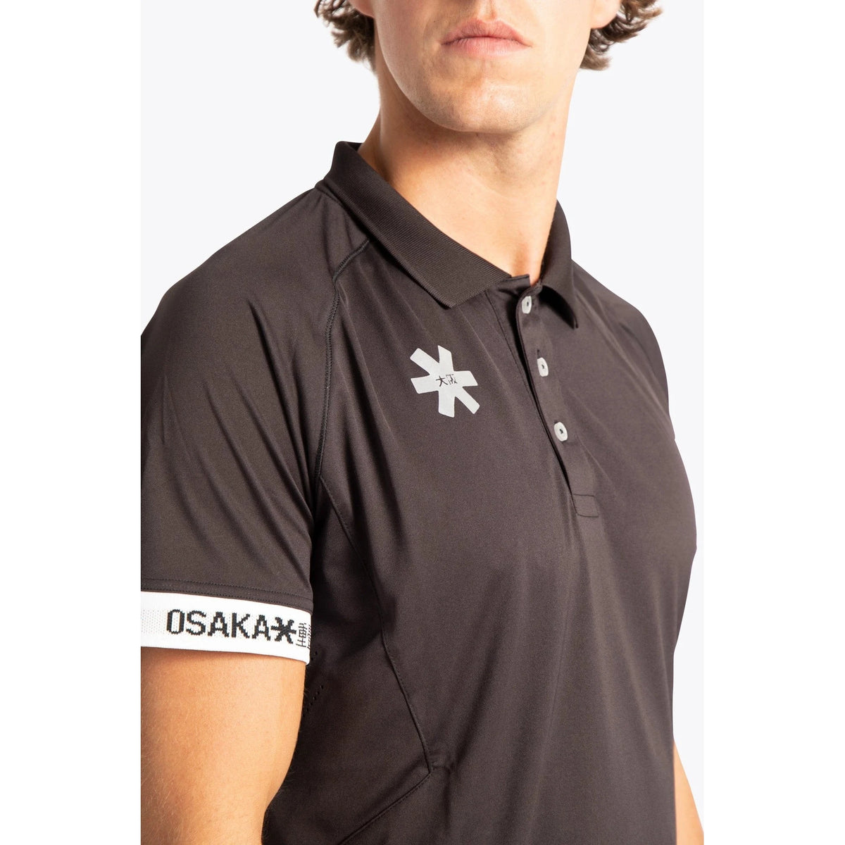 Osaka Men Polo Jersey Black 23