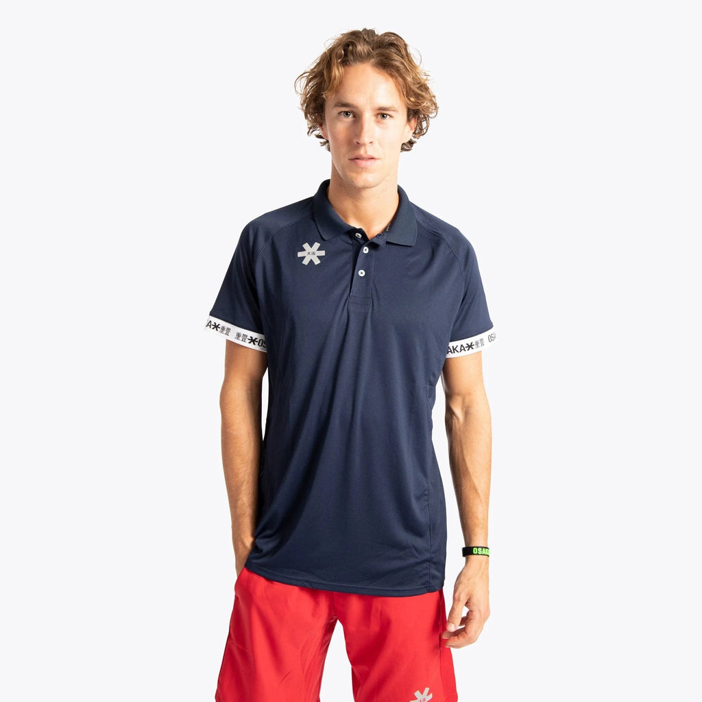Osaka Men Polo Jersey Navy 32