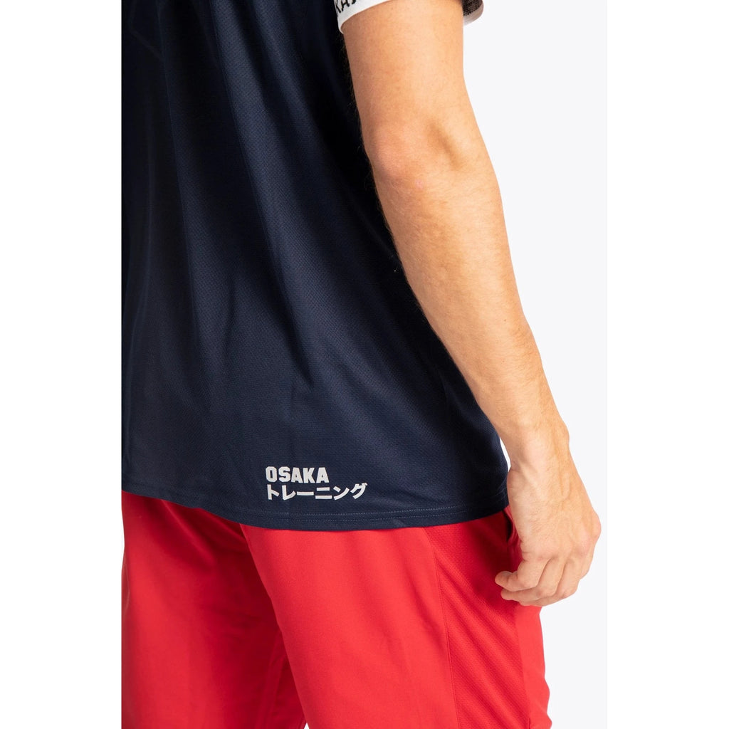 Osaka Men Polo Jersey Navy 34