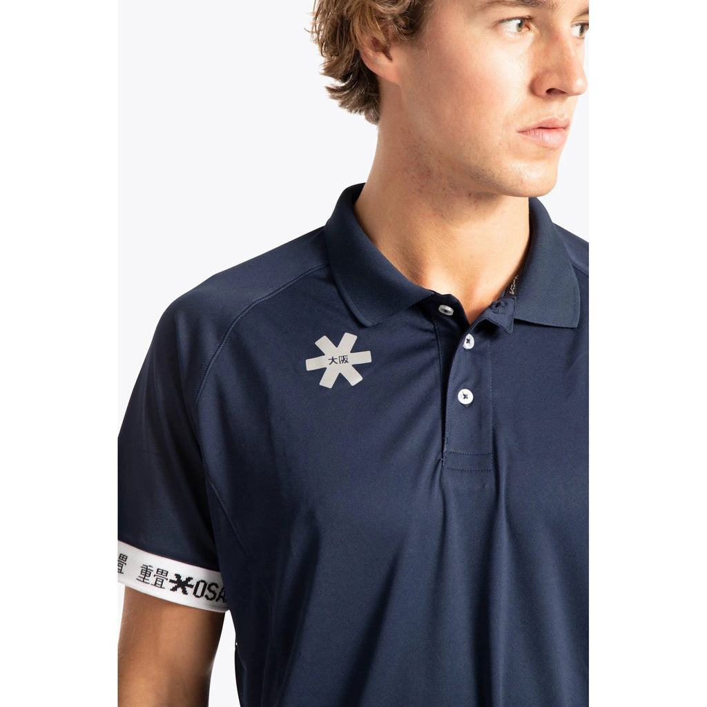 Osaka Men Polo Jersey Navy 36