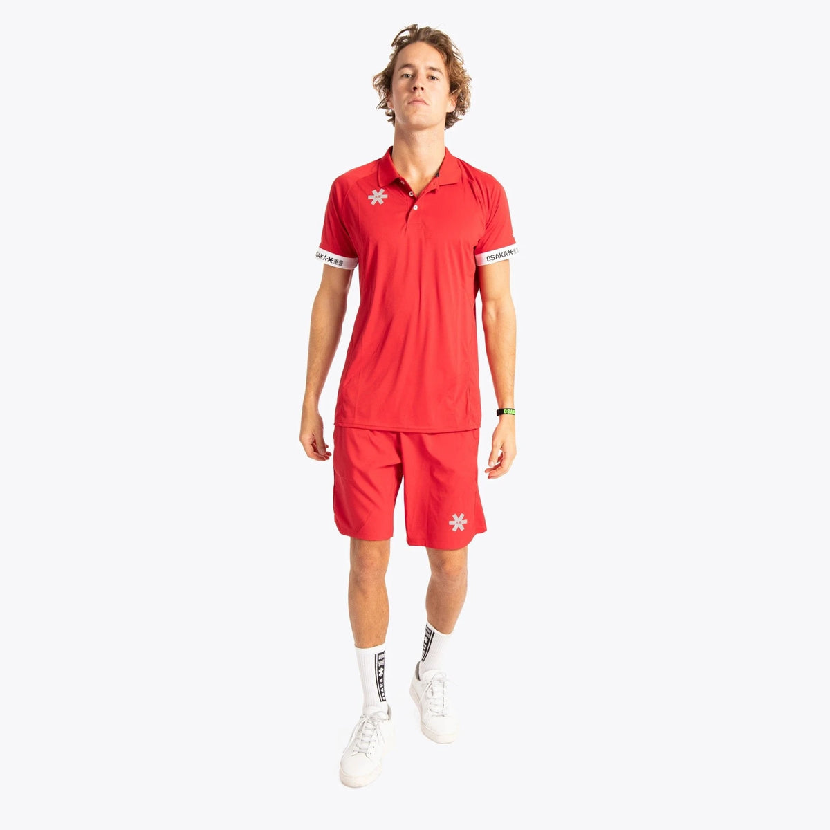 Osaka Men Polo Jersey Red 41