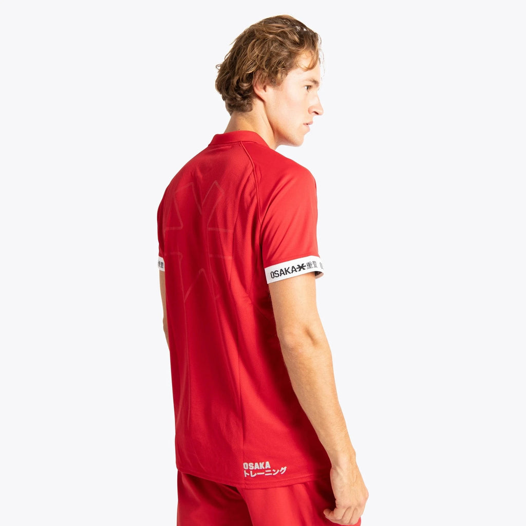 Osaka Men Polo Jersey Red 43