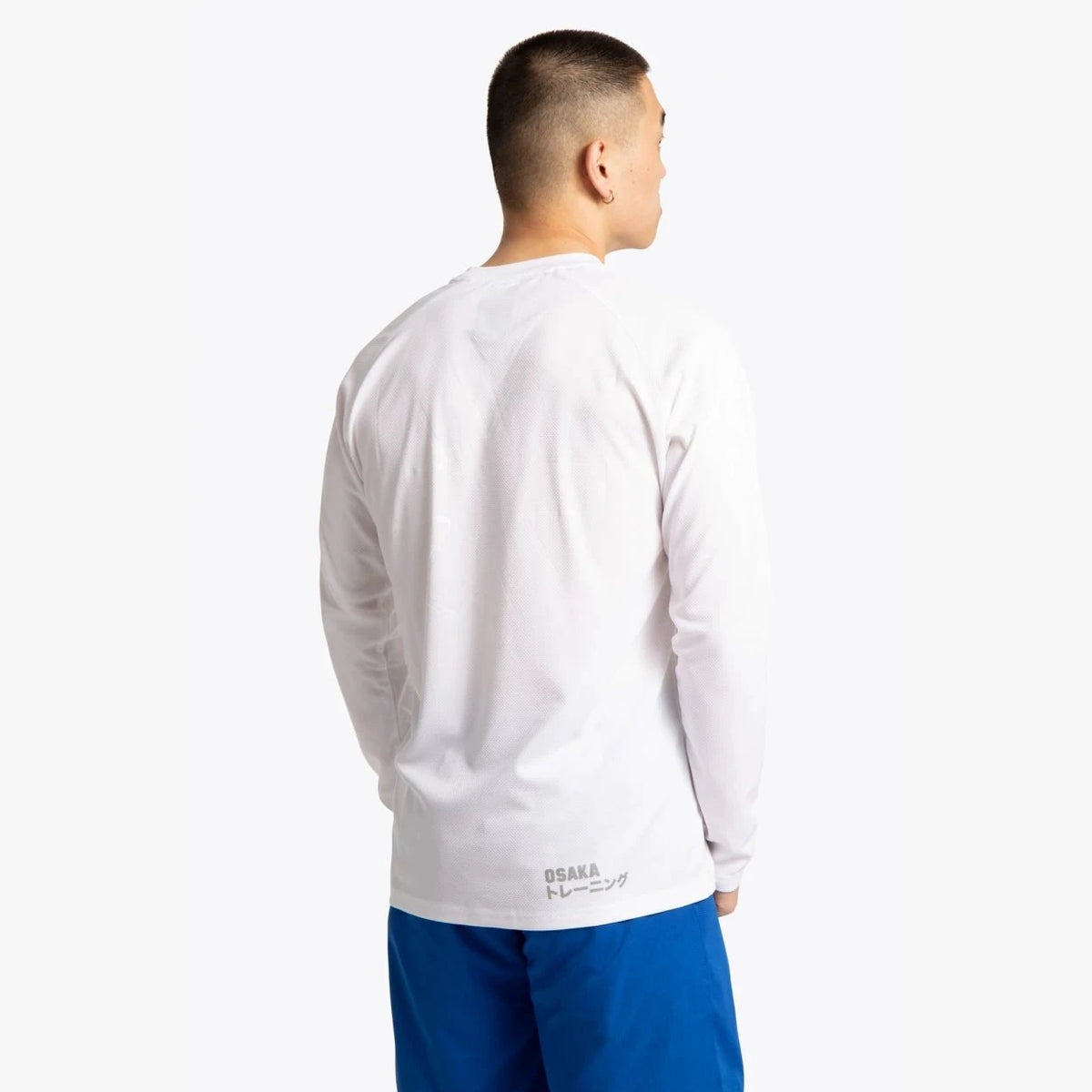 Osaka Men Training Tee Long Sleeve White 05