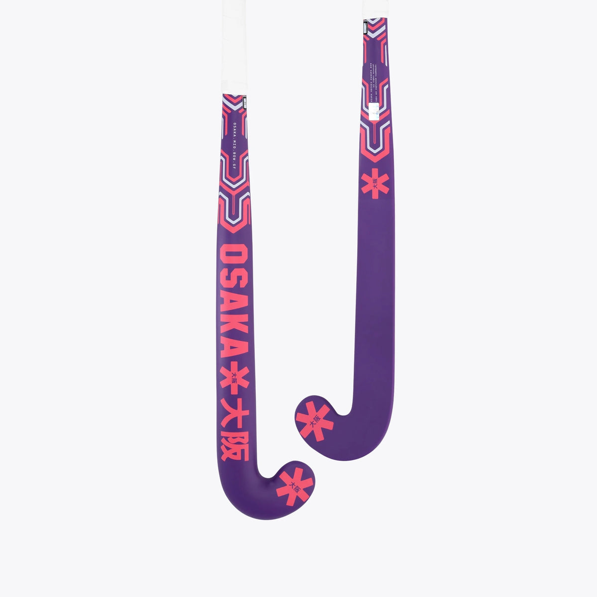 Osaka Mid Bow GF Hockey Stick Outdoor Royal-Purple 17