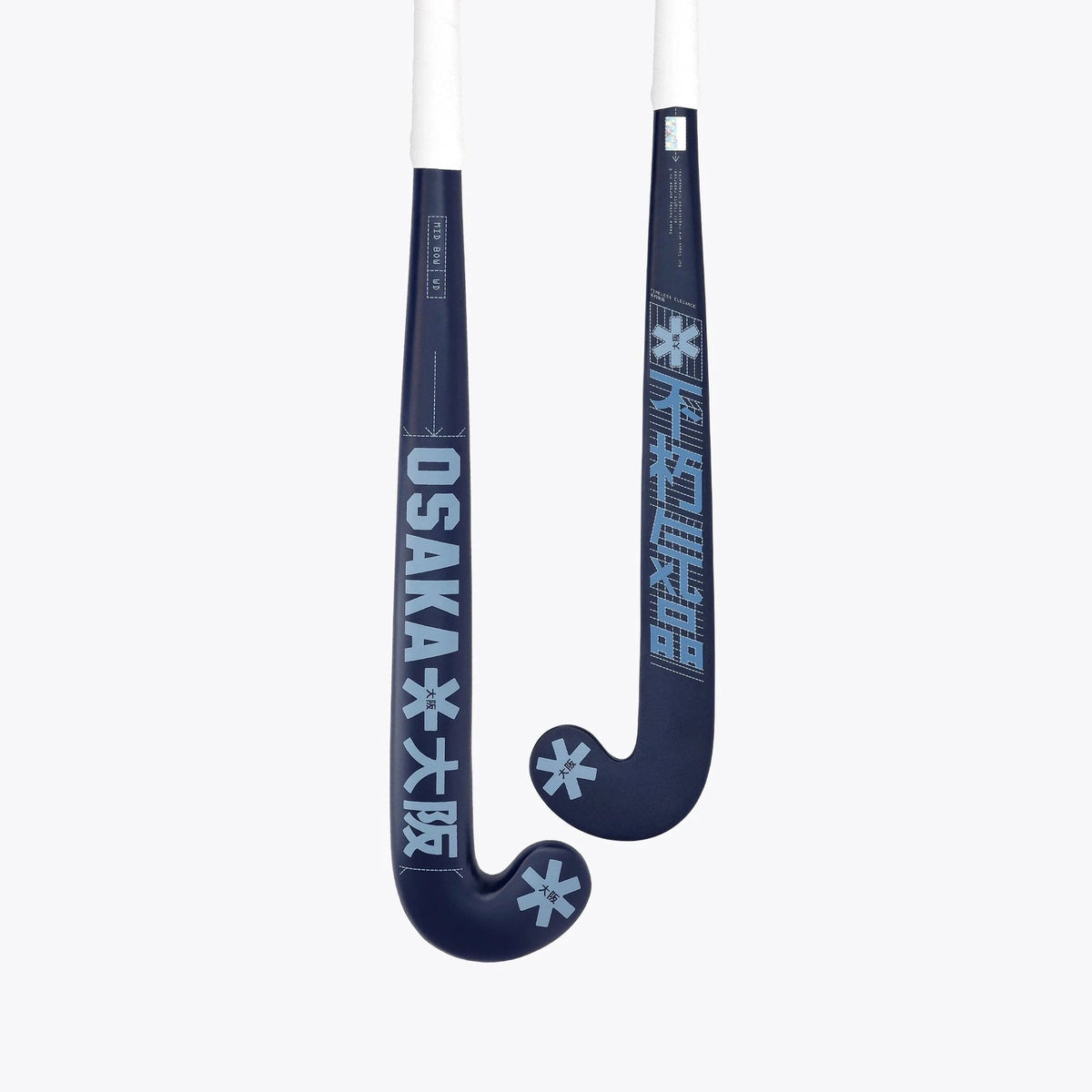 Osaka Mid Bow WD Hockey Stick Outdoor Navy Peony 01