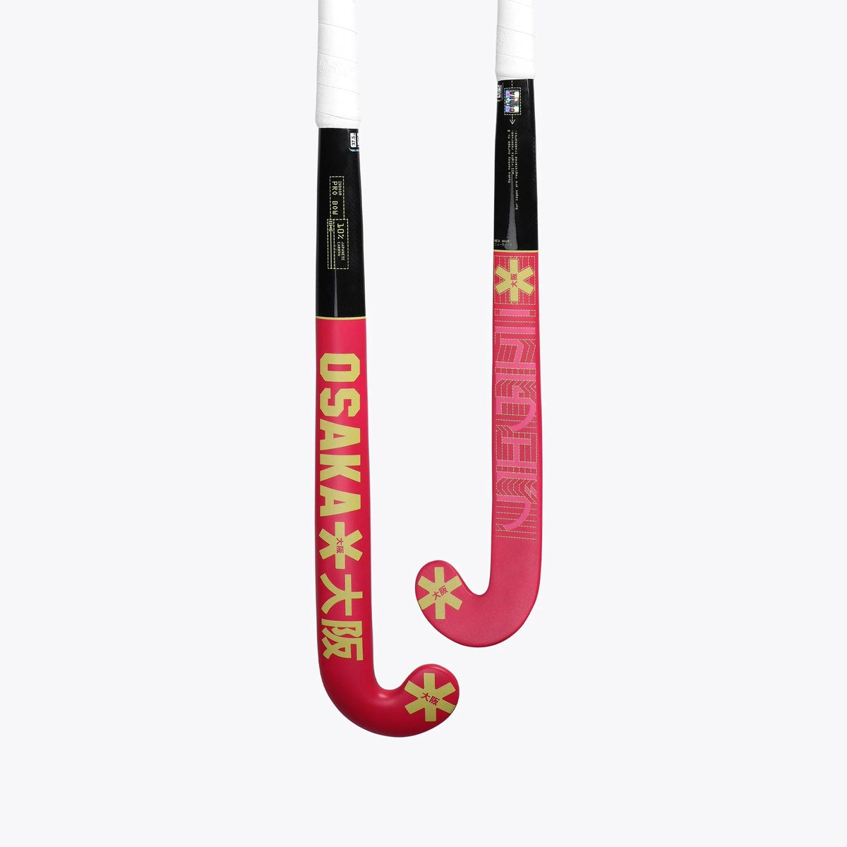 Osaka Pro Bow 10 Hockey Stick Indoor Raspberry 02
