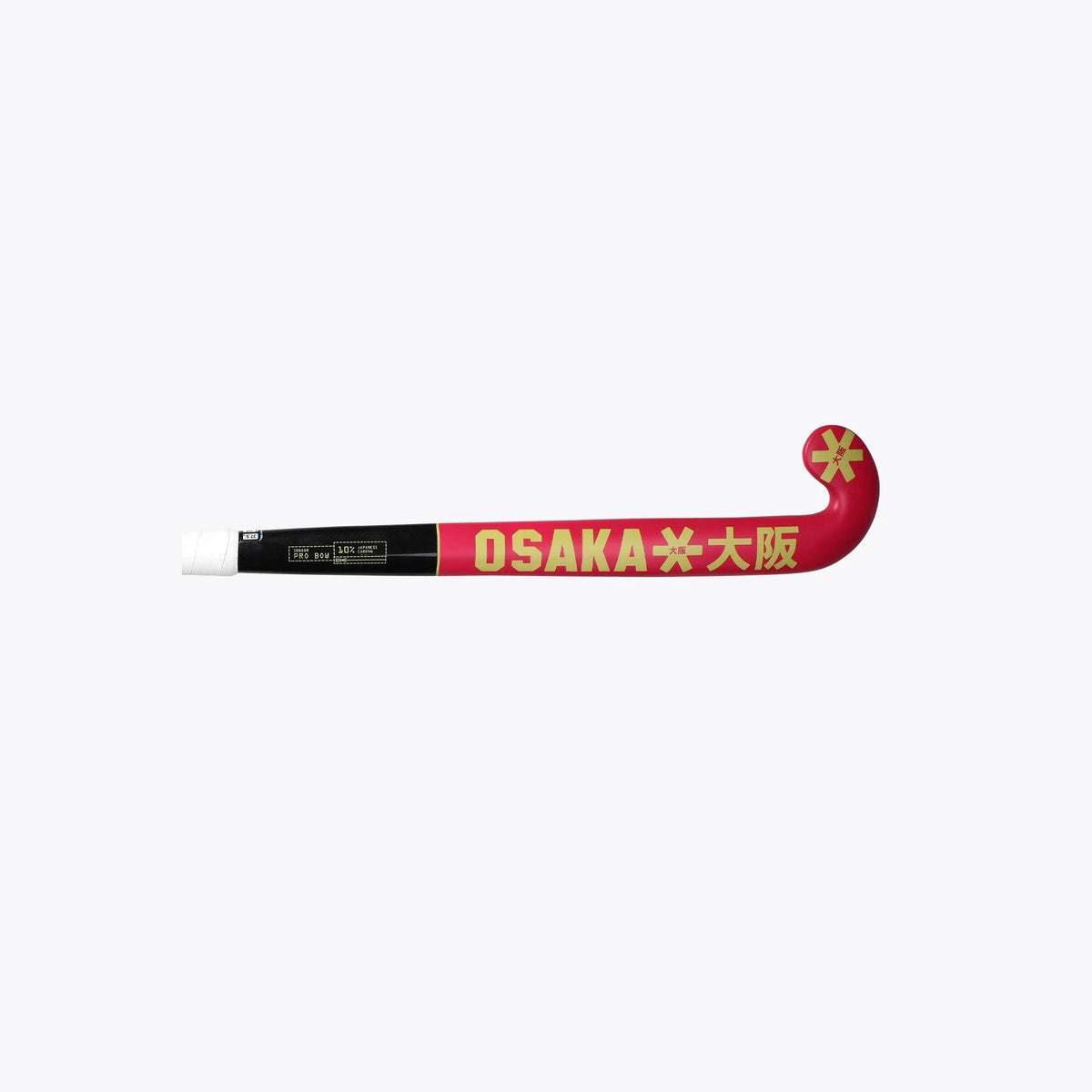 Osaka Pro Bow 10 Hockey Stick Indoor Raspberry 05