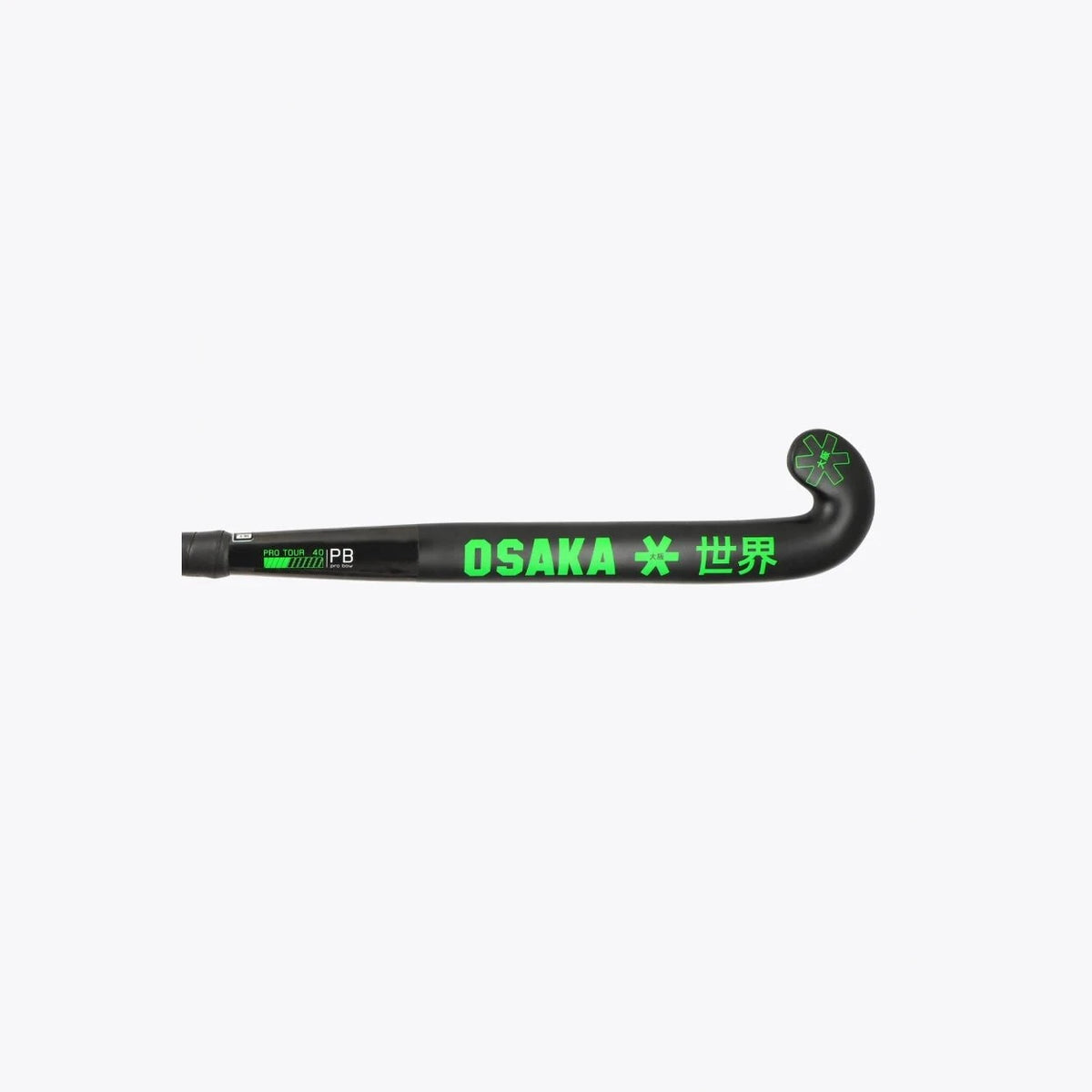 Osaka Pro Bow 40 Hockey Stick Outdoor Iconic Black Iconic Black 02