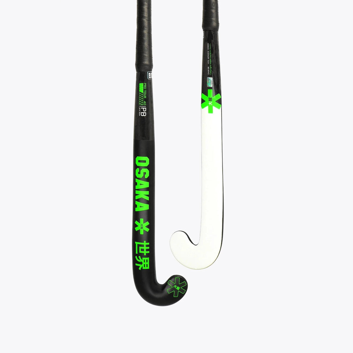 Osaka Pro Bow 40 LTD Edition White Hockey Stick Outdoor Iconic Black 01