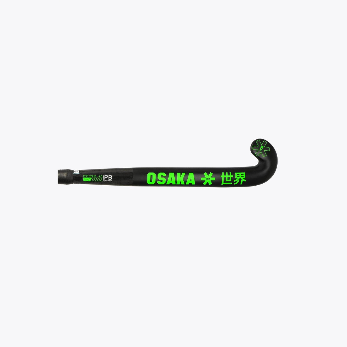 Osaka Pro Bow 40 LTD Edition White Hockey Stick Outdoor Iconic Black 02