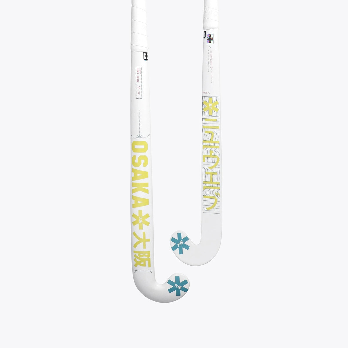 Osaka Pro Bow GF Hockey Stick Indoor Shadow Lime 02