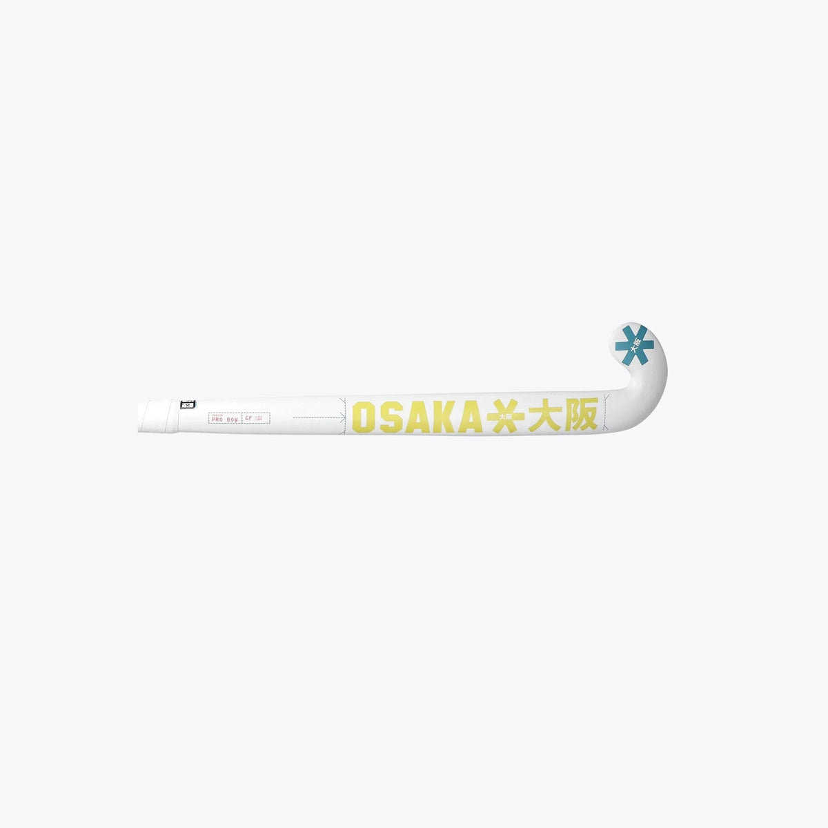 Osaka Pro Bow GF Hockey Stick Indoor Shadow Lime 05
