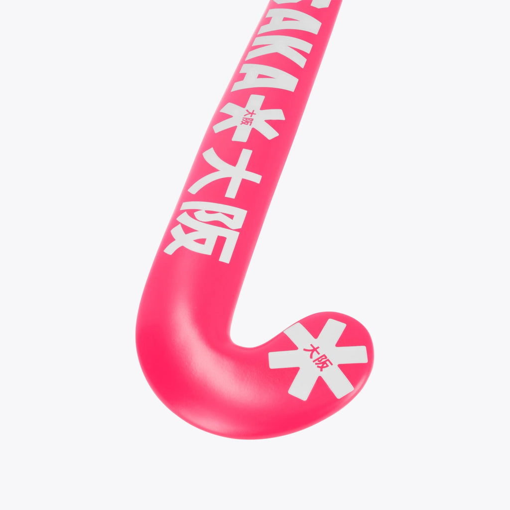 Osaka Pro Bow GF Hockey Stick Indoor Hot-Pink 10