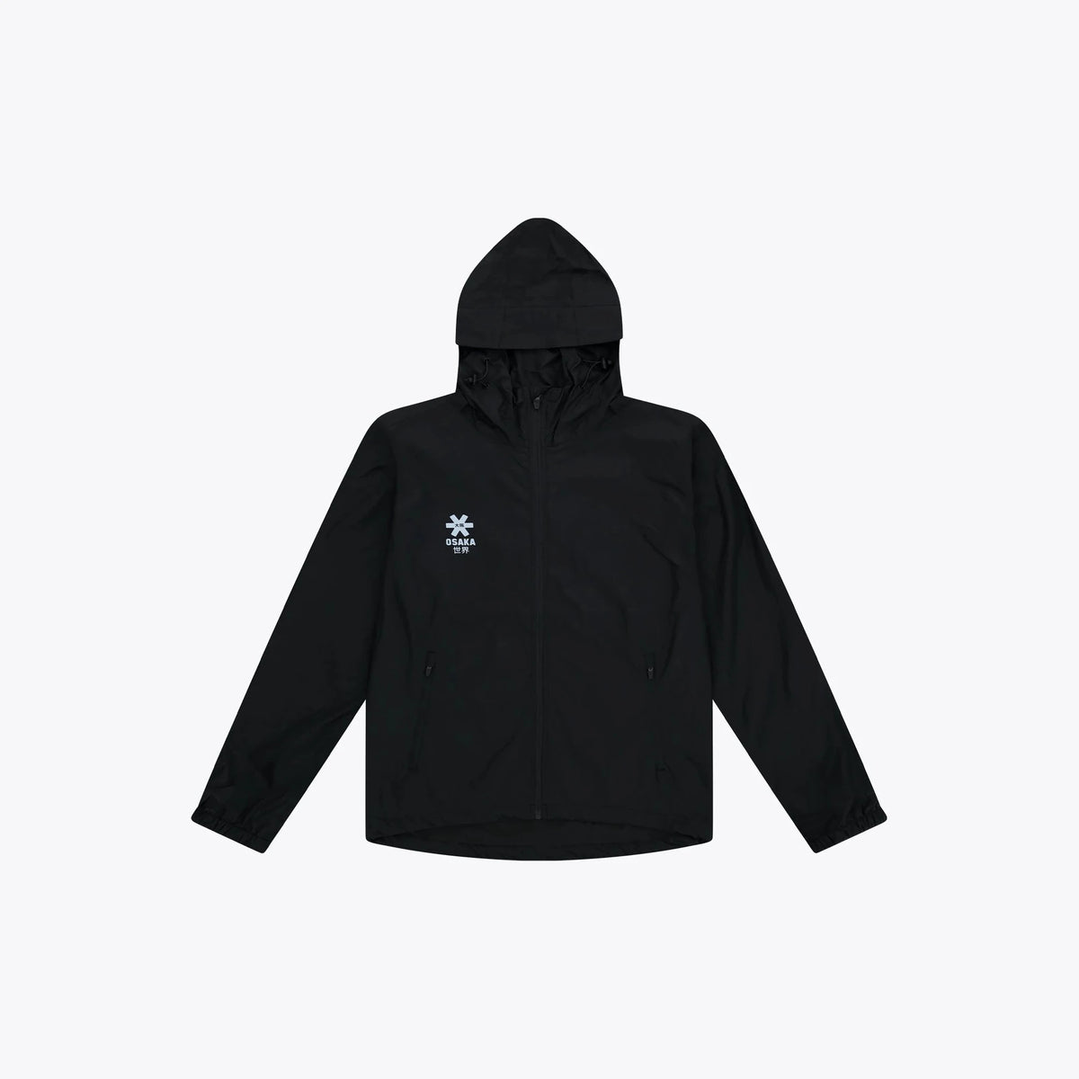 Osaka Training Rain Jacket Unisex Black 01